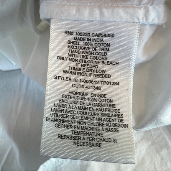 Joie Embroidered Peasant Blouse - Picture 8 of 8